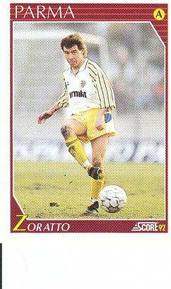 Daniele Zoratto Parma Score 92 Seria A #203